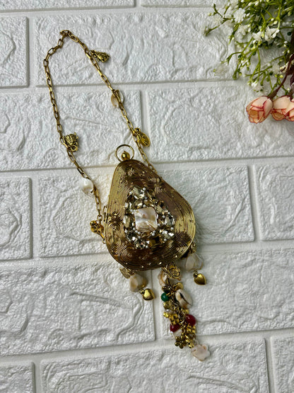 Brass Mini Bag