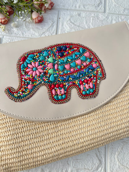 Boho Beaded Sling Bag