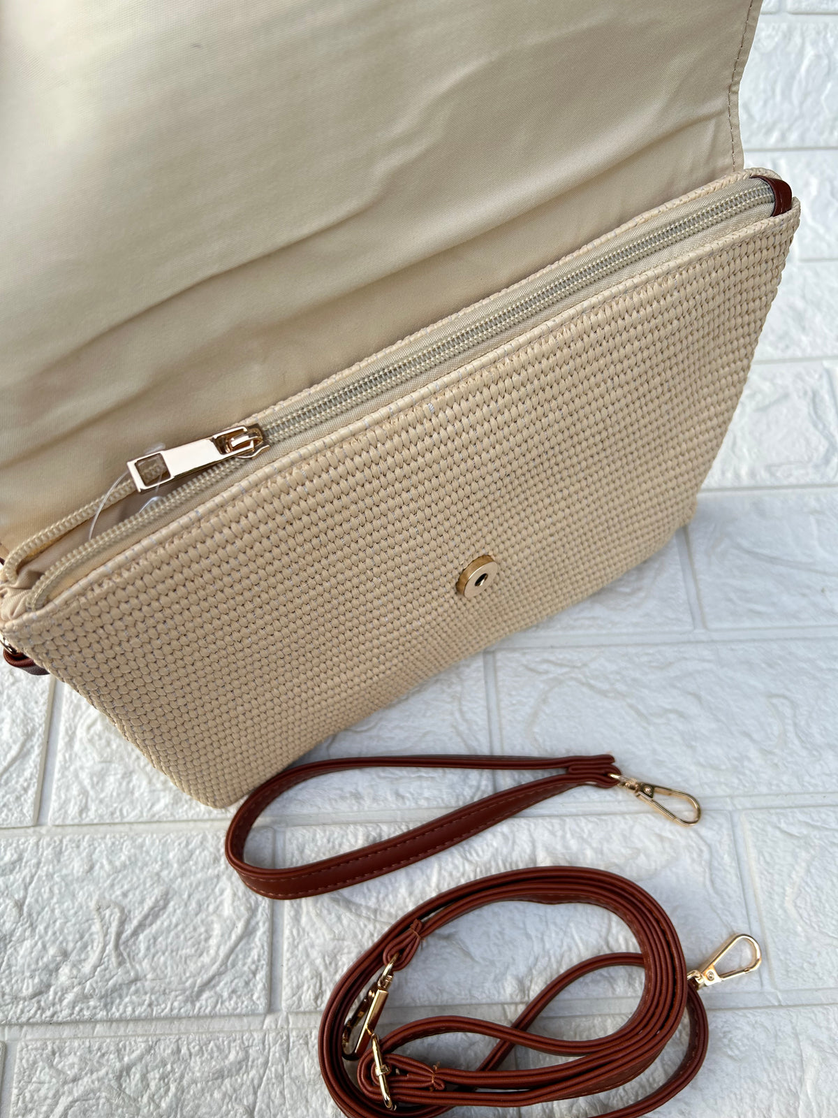 Boho Beaded Sling Bag