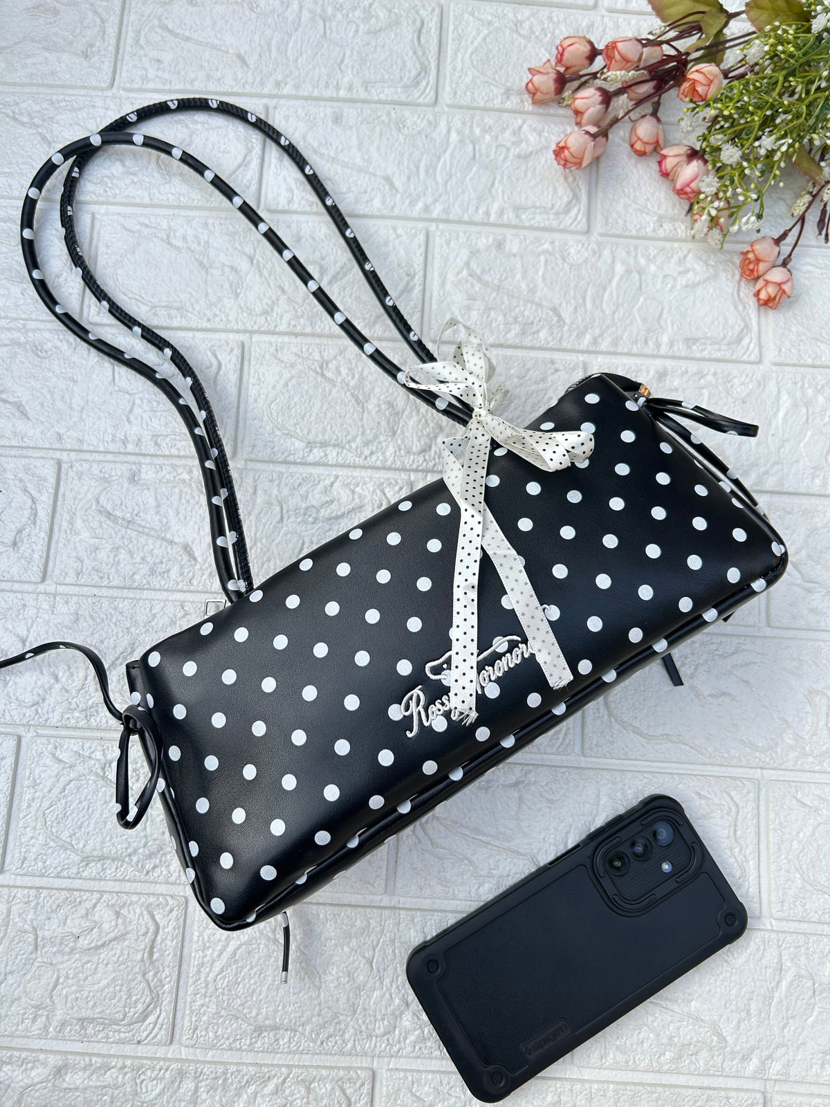 Soft Dot Shoulder Bag