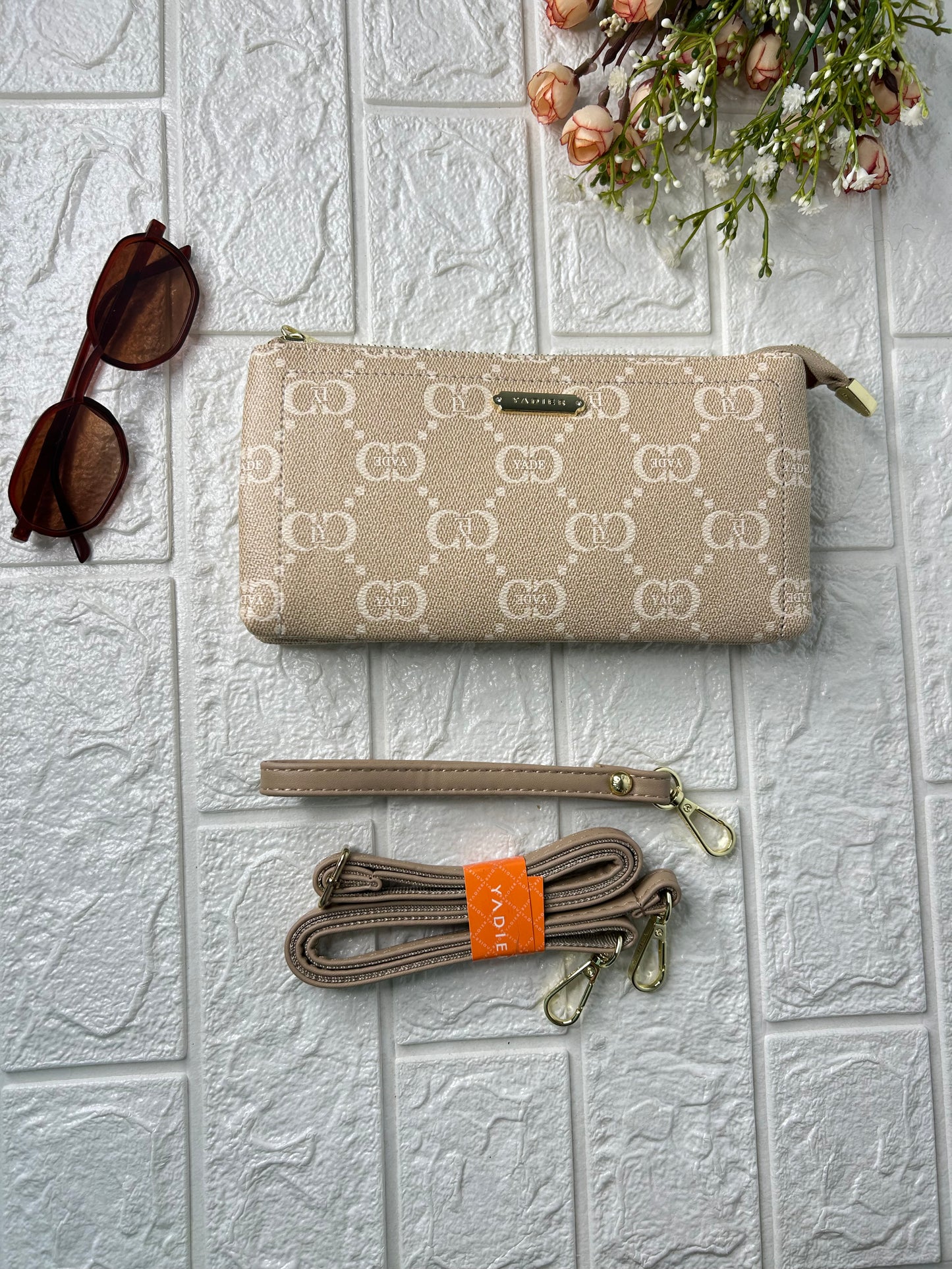LuxeZip Clutch Sling