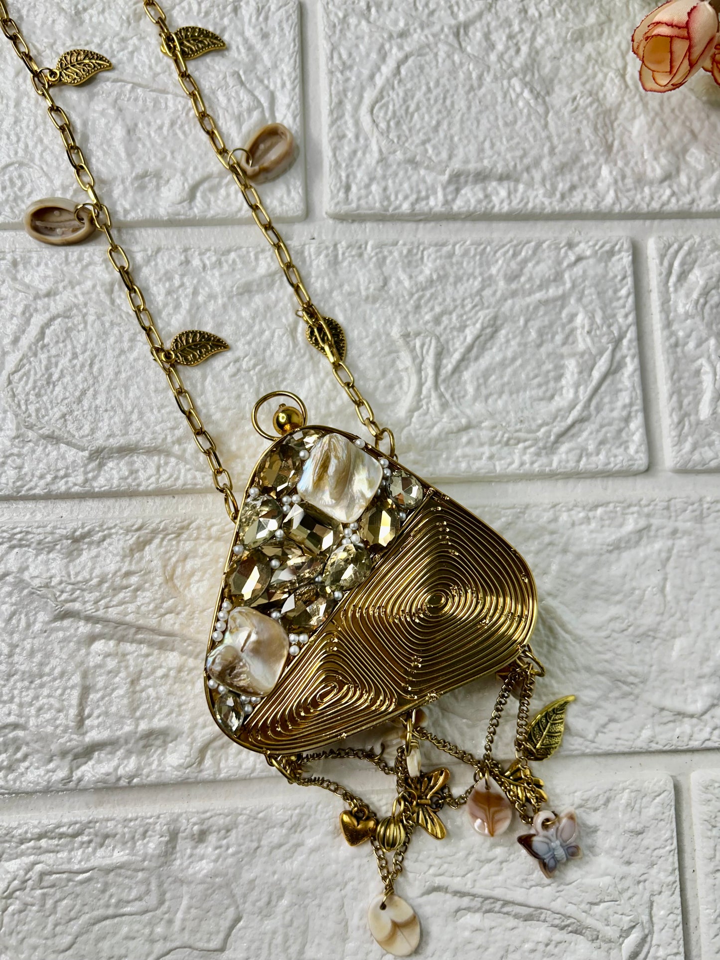 Brass Mini Bag