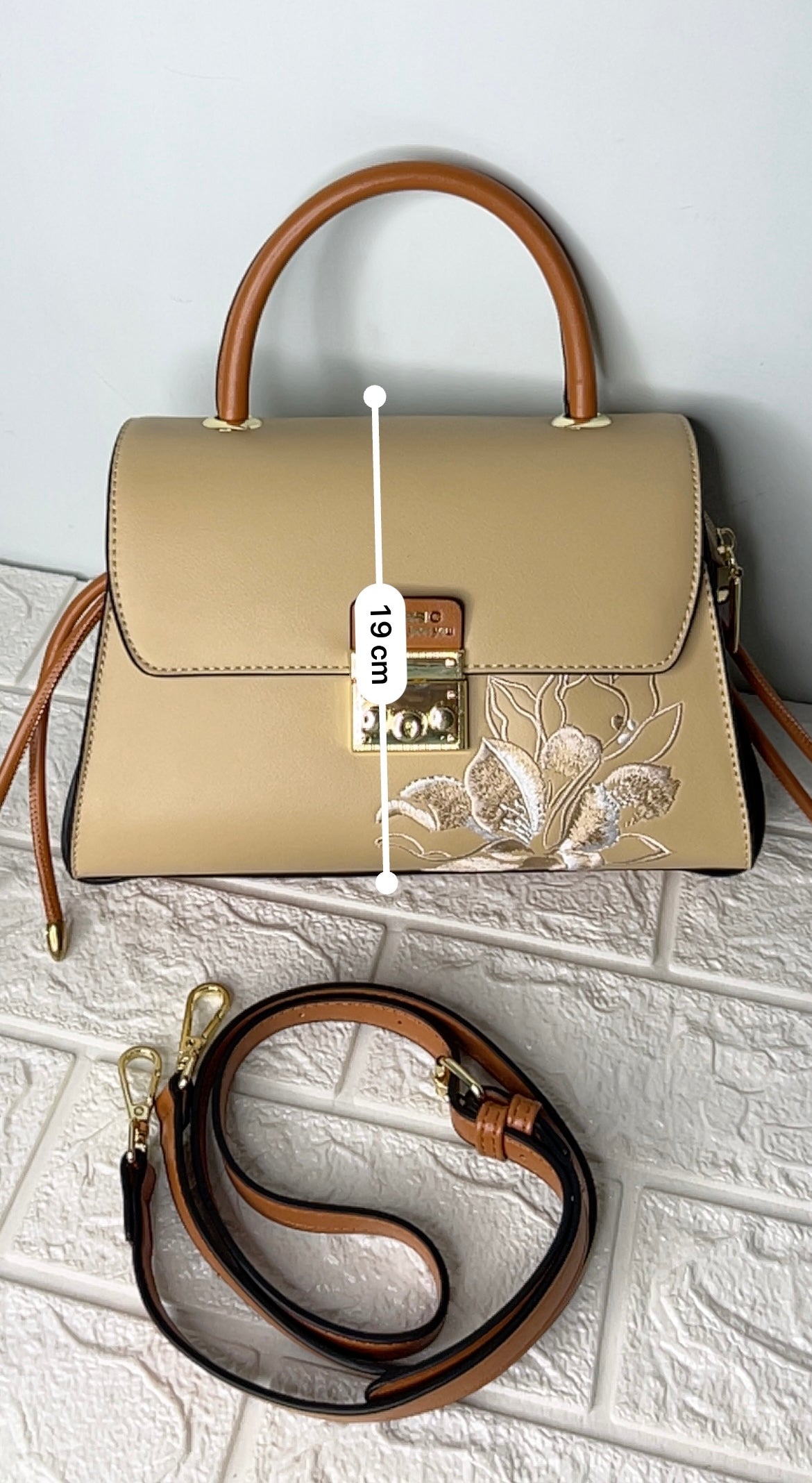 Floral TopHandle Bag ￼