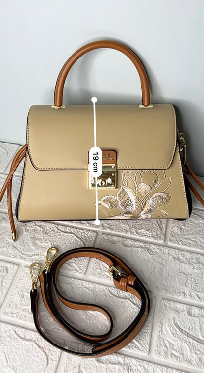 Floral TopHandle Bag ￼