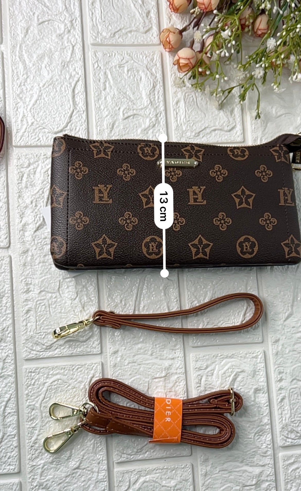 LuxeZip Clutch Sling