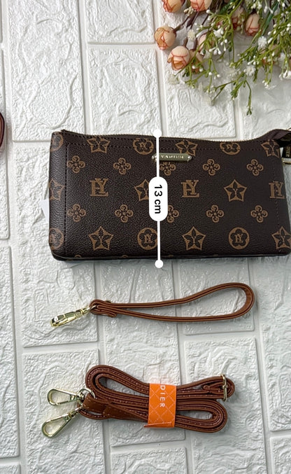 LuxeZip Clutch Sling