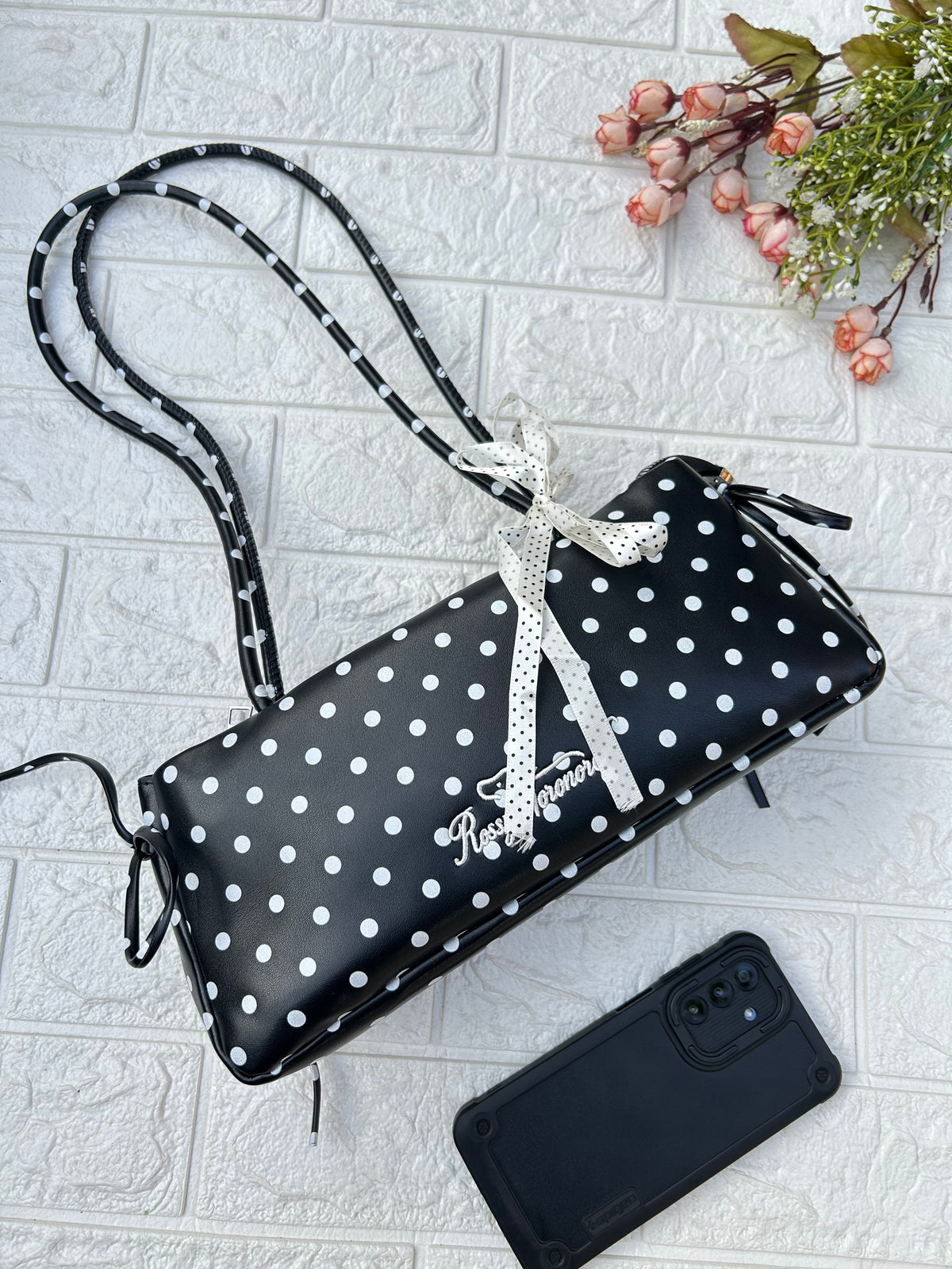 Soft Dot Shoulder Bag