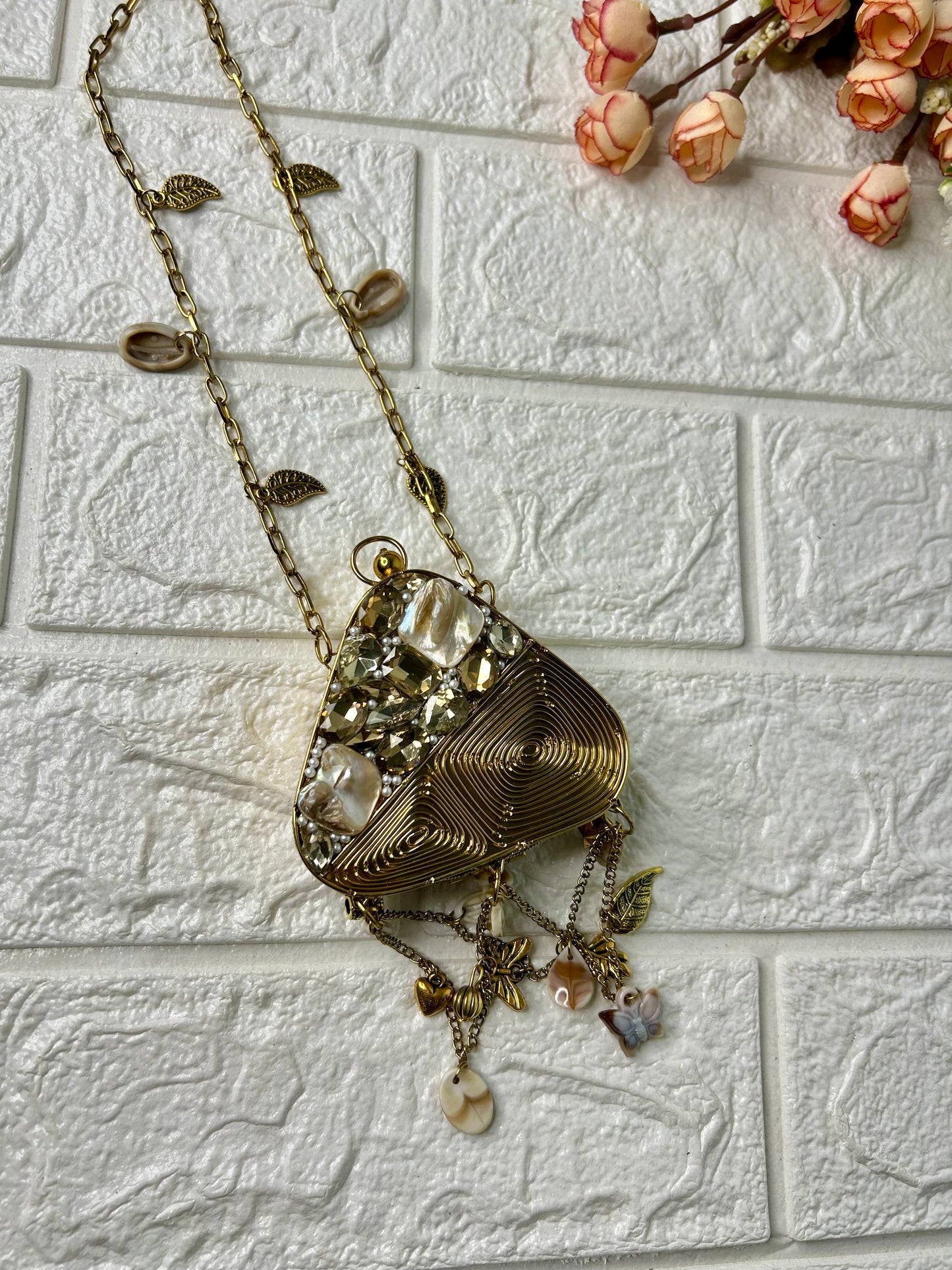 Brass Mini Bag