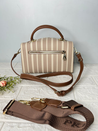Stripe Barrel Bag!