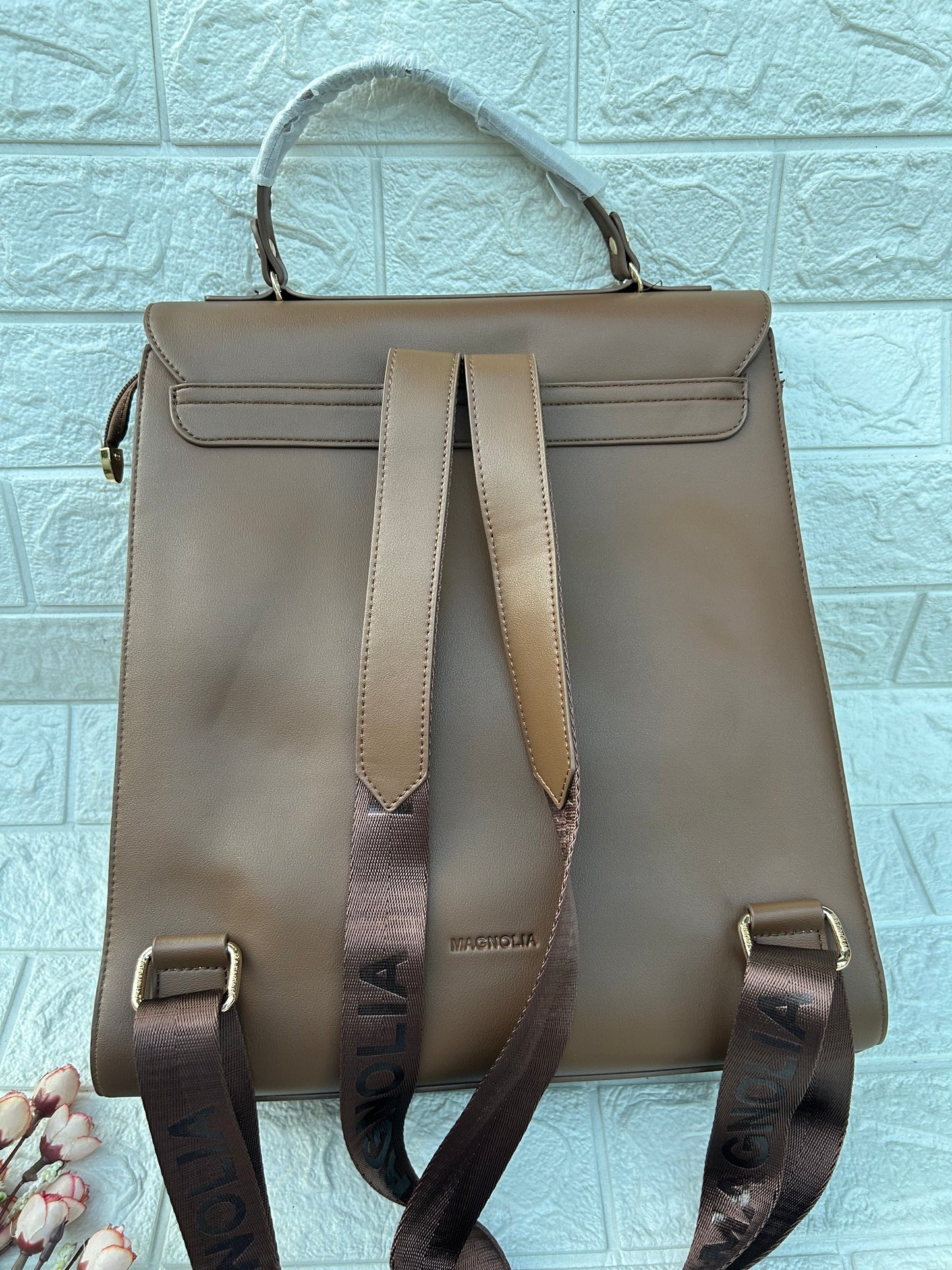 Floral Accent Backpack