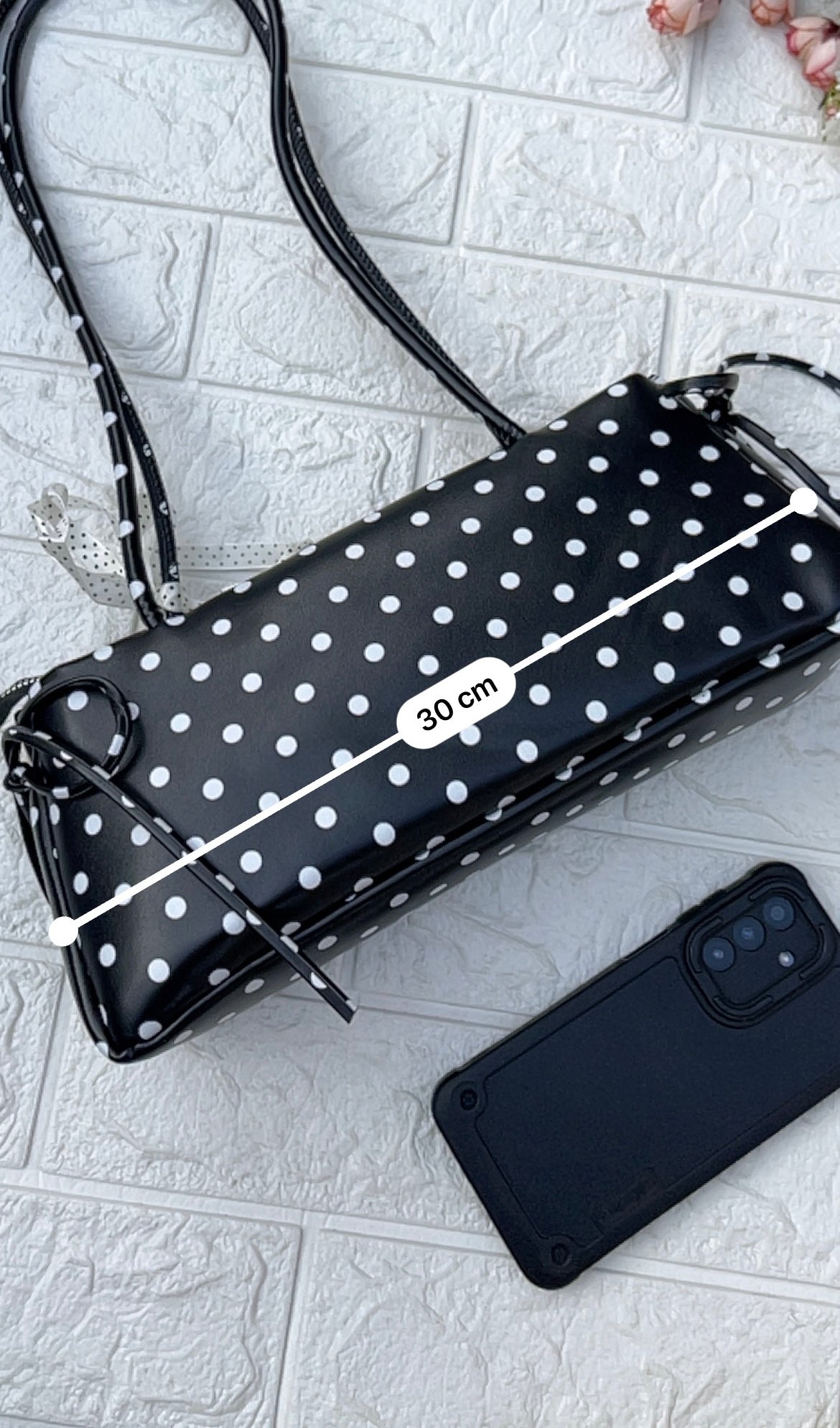 Soft Dot Shoulder Bag