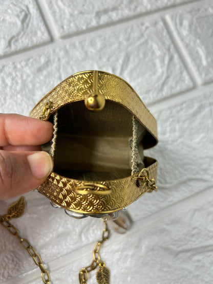 Brass Mini Bag