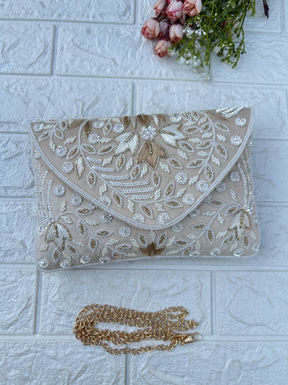 Golden Grace Clutch
