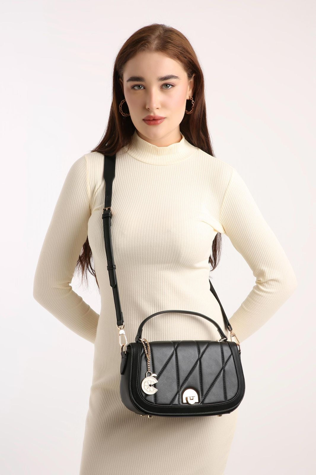 Top Handle Sling Bag-2