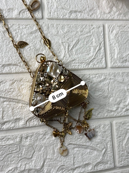 Brass Mini Bag