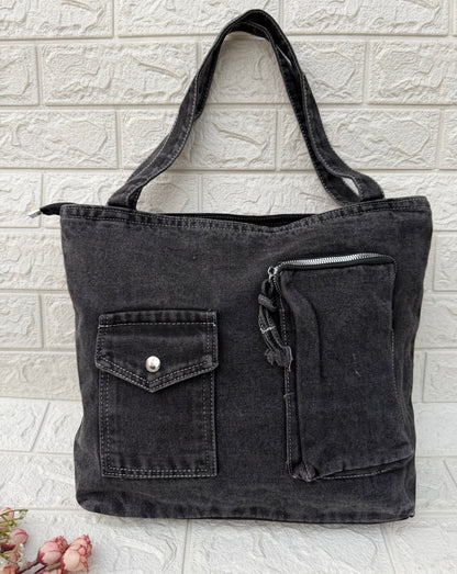Denim Tote-1