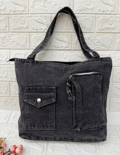 Denim Tote-1