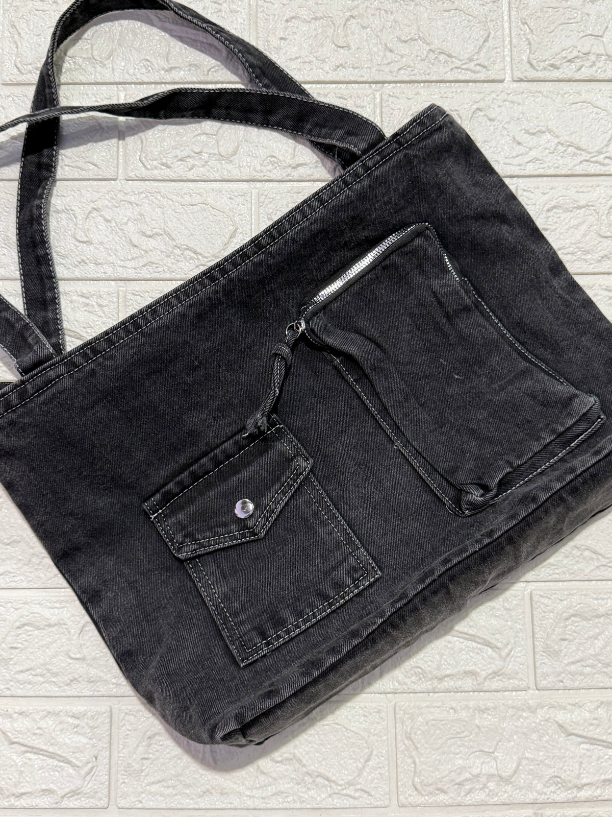 Denim Tote-1